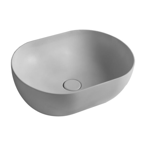 Ceramiche Arcadia – MADE LAVABO OVALE IN APPOGGIO 50X38