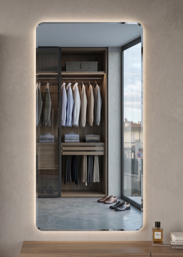 Ceramiche Arcadia – BRIO SPECCHIO RETROILLUMINATO REVERSIBILE
