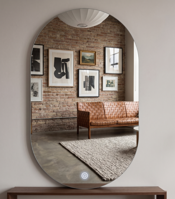 Ceramiche Arcadia – ESSENZA SPECCHIO RETROILLUMINATO REVERSIBILE