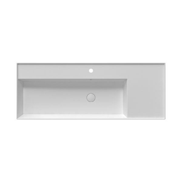 Ceramiche Arcadia – XL LAVABO VASCA SINISTRA 121X46