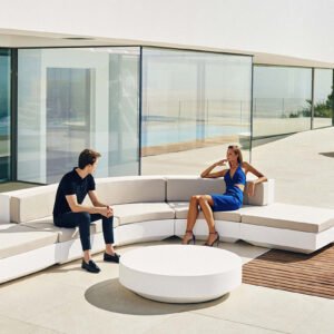 Vondom - VELA ROUND OTTOMAN