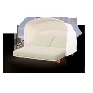Vondom - MILOS DAYBED WITH SUNROOF