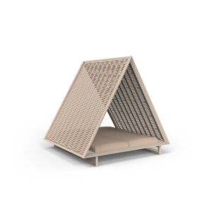 Vondom - VINEYARD DAYBED WOVEN ROPE ROOF